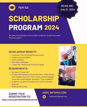 FEHT ED Scholarship Program 2024