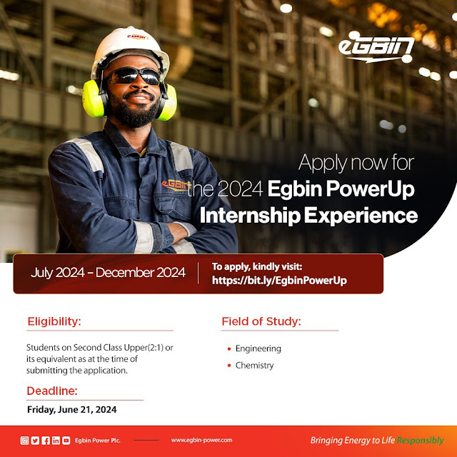 2024 Egbin PowerUP Internship Experience